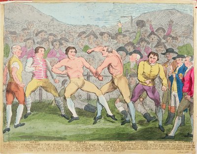 Boxing Match, 10th June 1788 by English School